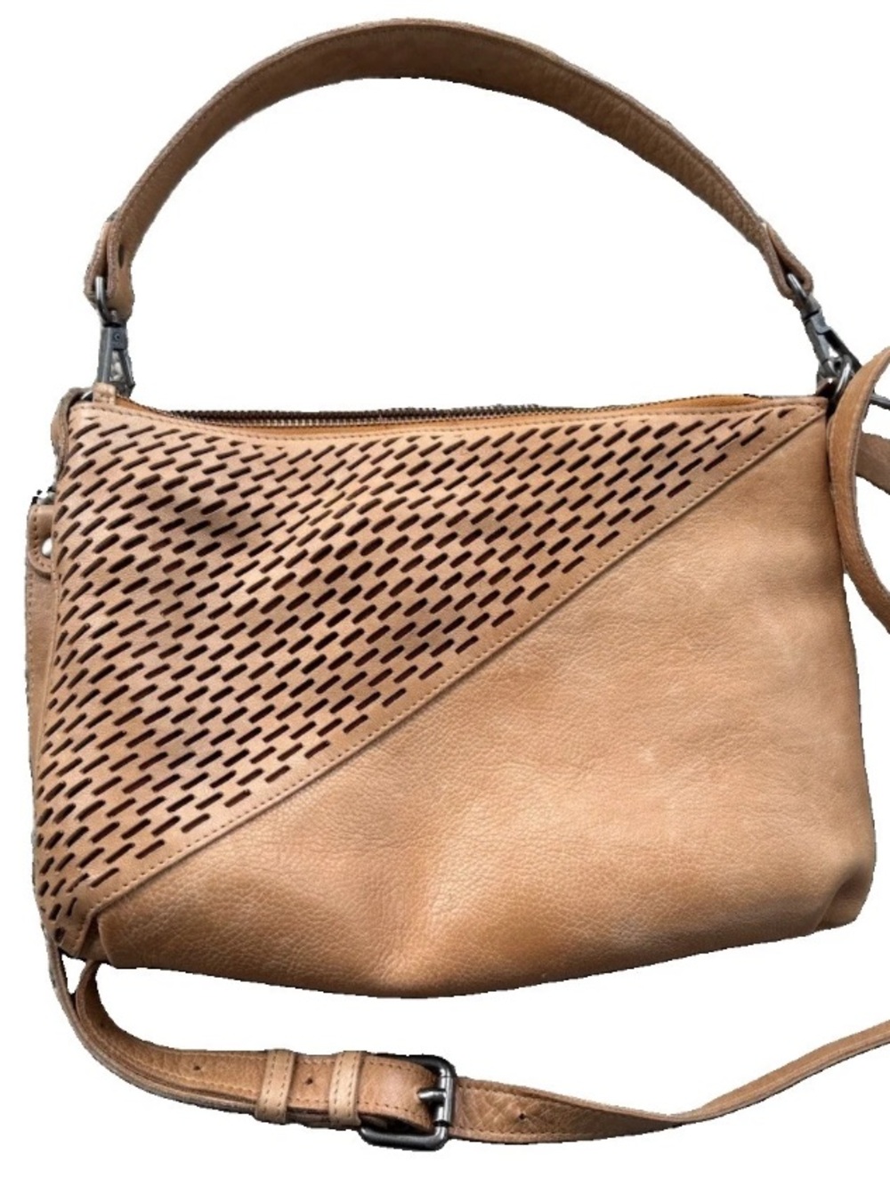 Latico Stevie Laser cut crossbody purse
